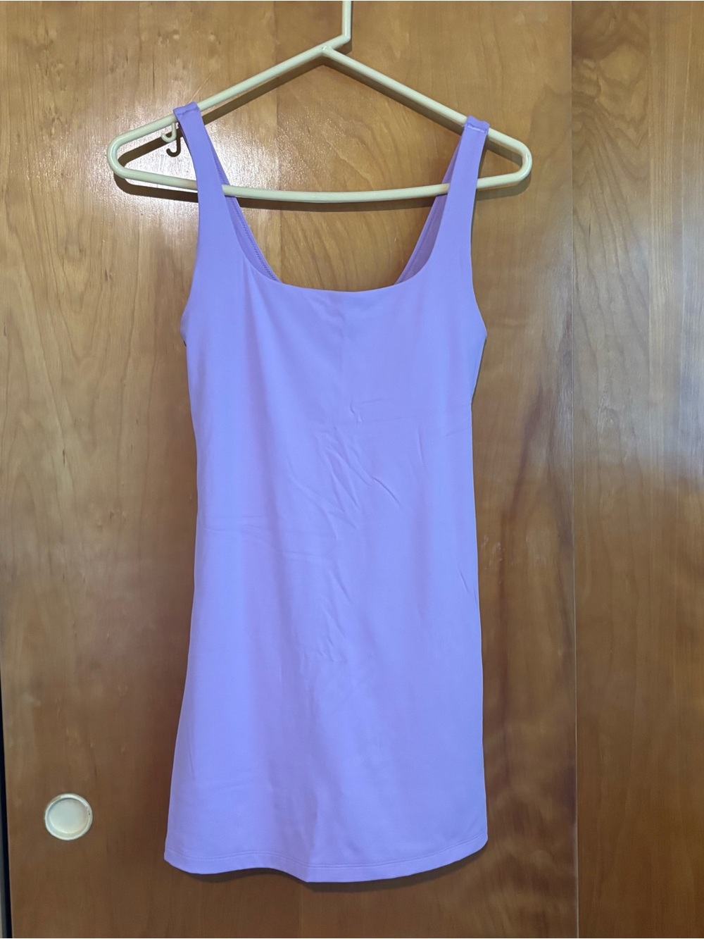 aerie Lavender Scoop Neck Tank Mini Dress